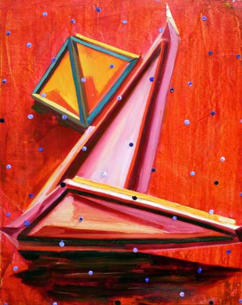 oil on wood panel, 2013